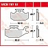 [해외]TRW Offroad Suzuki LT-A 400 2X4 Kingquad 08 소결 브레이크 패드 9138857708 Black