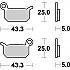 [해외]MOTO-MASTER Cobra Moto/GasGas/Husqvarna/KTM 094721 소결 브레이크 패드 9138887278