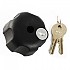 [해외]RAM MOUNTS Knob With 1/4-20 Brass Hole 자물쇠 9136469194 Black