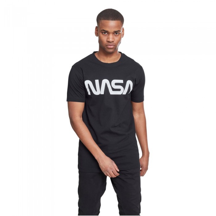 [해외]MISTER TEE NASA Worm 반팔 티셔츠 138708515 Black
