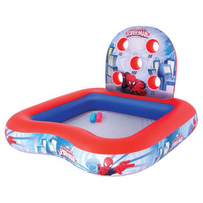 [해외]BESTWAY 광장 풍선 놀이 수영장 Spiderman 155x155x99 cm 6138995510 Multicolour