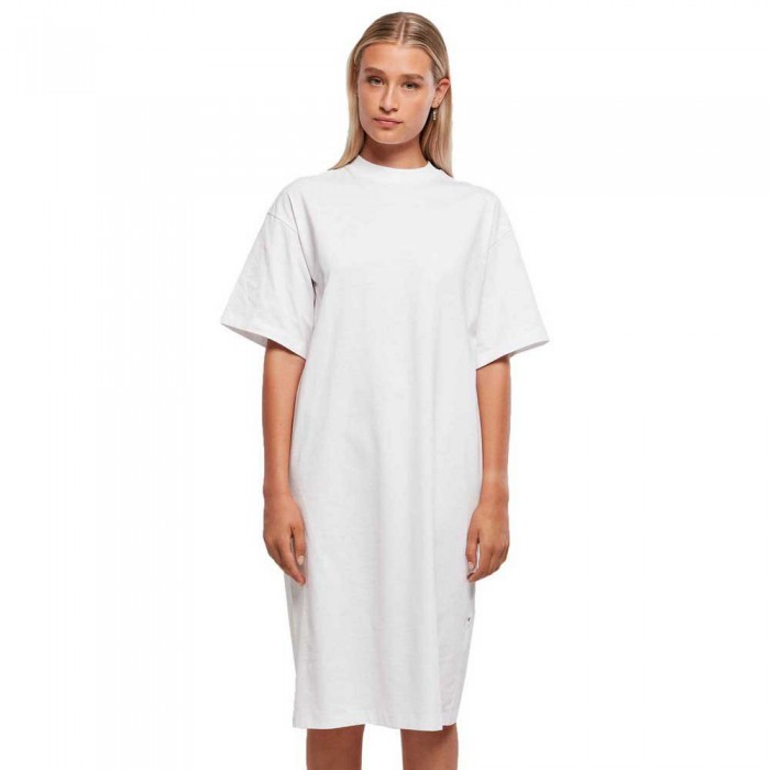 [해외]URBAN CLASSICS 반팔 짧은 드레스 Organic Oversized 138725593 White