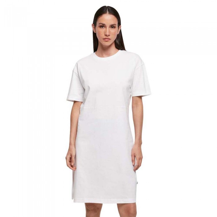 [해외]BUILD YOUR BRAND 반팔 짧은 드레스 Organic Oversized 138933053 White