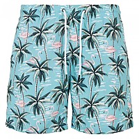 [해외]URBAN CLASSICS 수영 반바지 Pattern 138942222 Tropical Bird