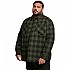 [해외]URBAN CLASSICS Padded Check 긴팔 셔츠 138944077 Black / forest