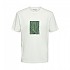 [해외]SELECTED Rob Camp 반팔 티셔츠 138978904 Bright White / Print Green Print