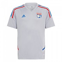 [해외]아디다스 주니어 반팔 티셔츠 트레이닝 Olympique Lyon Training 22/23 3138978431 Grey