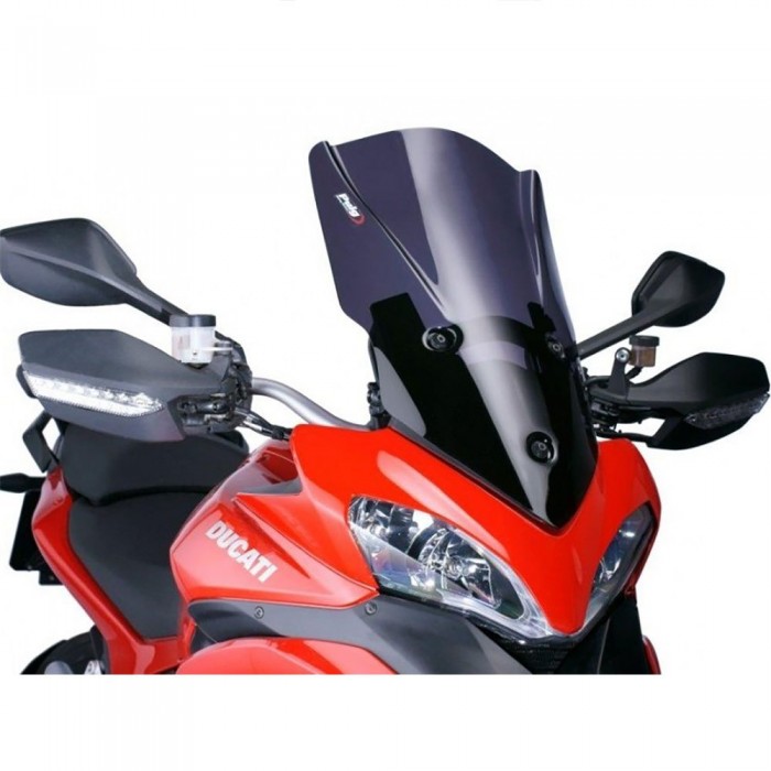 [해외]PUIG 투어링 플러스 윈드실드 Ducati Multistrada 1200 S 9138363212 Dark Smoke