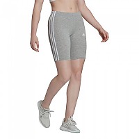 [해외]아디다스 Essentials 3 Stripes short leggings 138969560 Grey