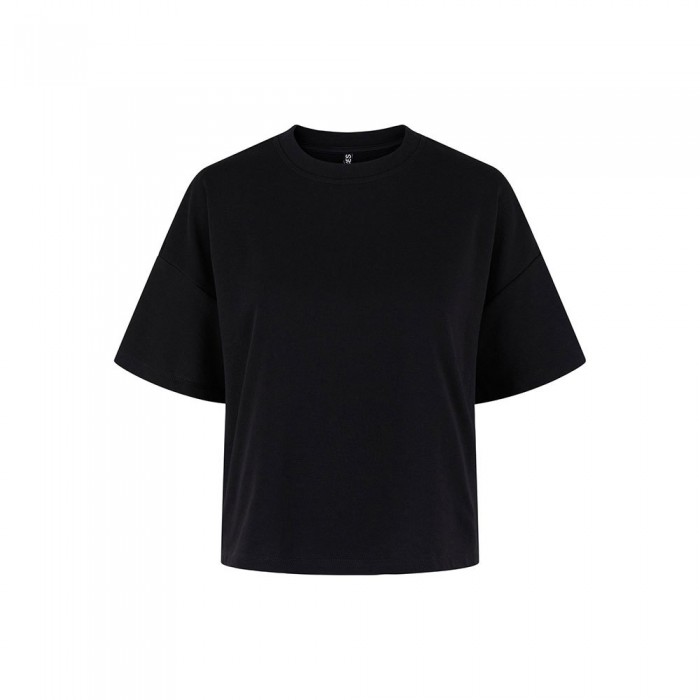 [해외]PIECES Chilli 썸머 2/4 Loose 반팔 티셔츠 139012211 Black