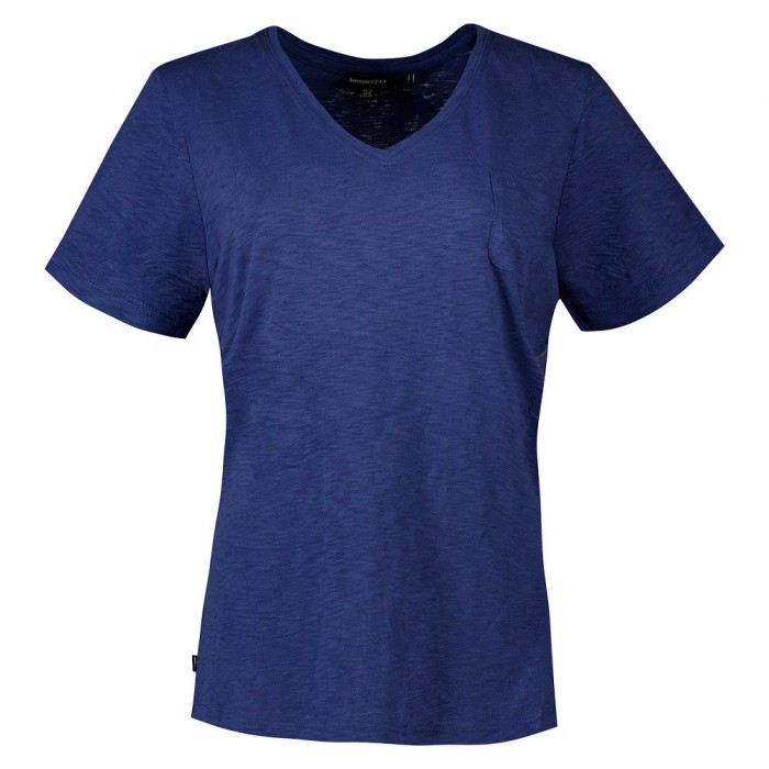 [해외]슈퍼드라이 Studios 포켓 V 넥 티셔츠 138910538 Frontier Blue