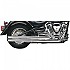 [해외]COBRA Speedster Yamaha XV 1600 A 1600 02 2921T 전체 라인 시스템 9138844181 Chrome