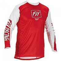 [해외]FLY MX Lite 긴팔 티셔츠 9138997540 Red / White