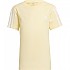 [해외]아디다스 스트라이프 반팔 티셔츠 Essentials 3 15138969572 Yellow
