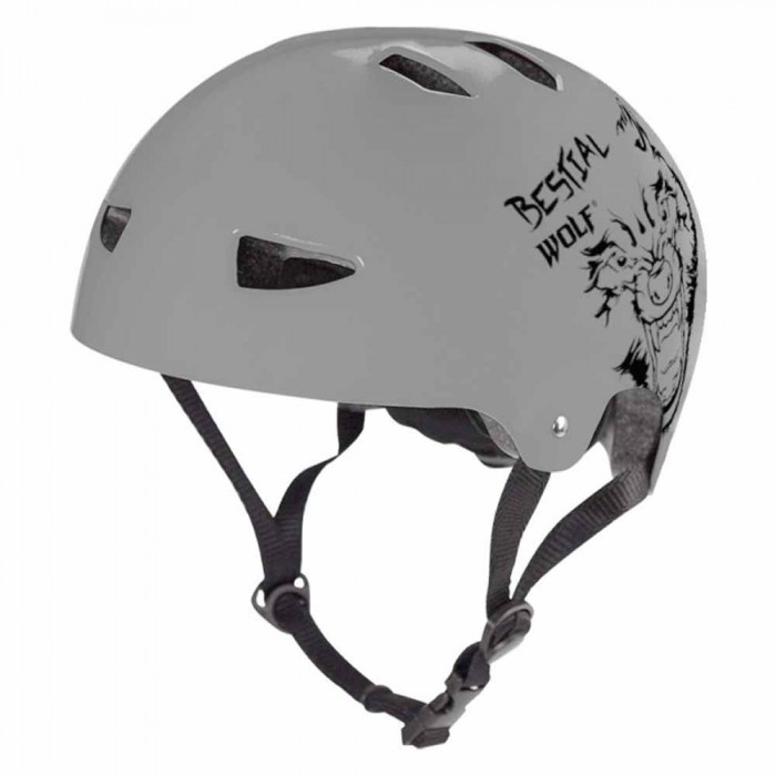 [해외]BESTIAL WOLF 헬멧 Skull 14139020339 Grey
