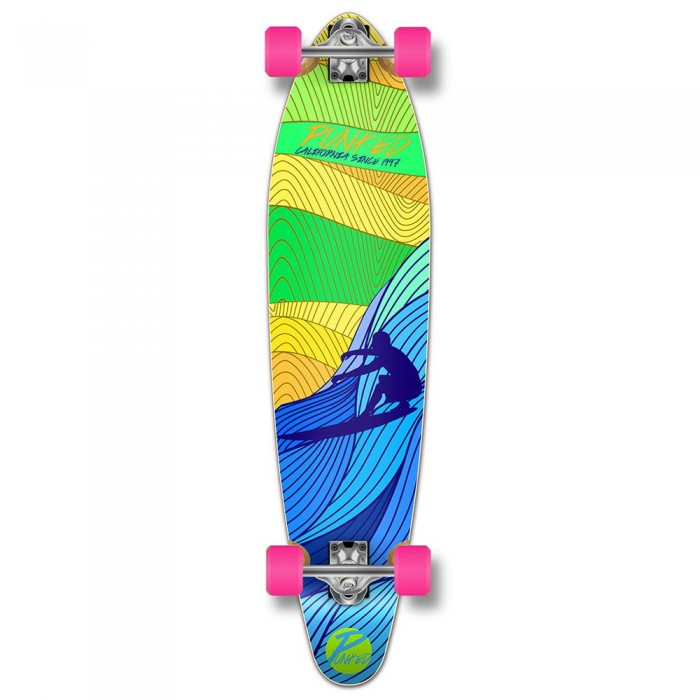 [해외]YOCAHER 롱보드 Kicktail Surf Up 40´´ 14138784198 Multicolour