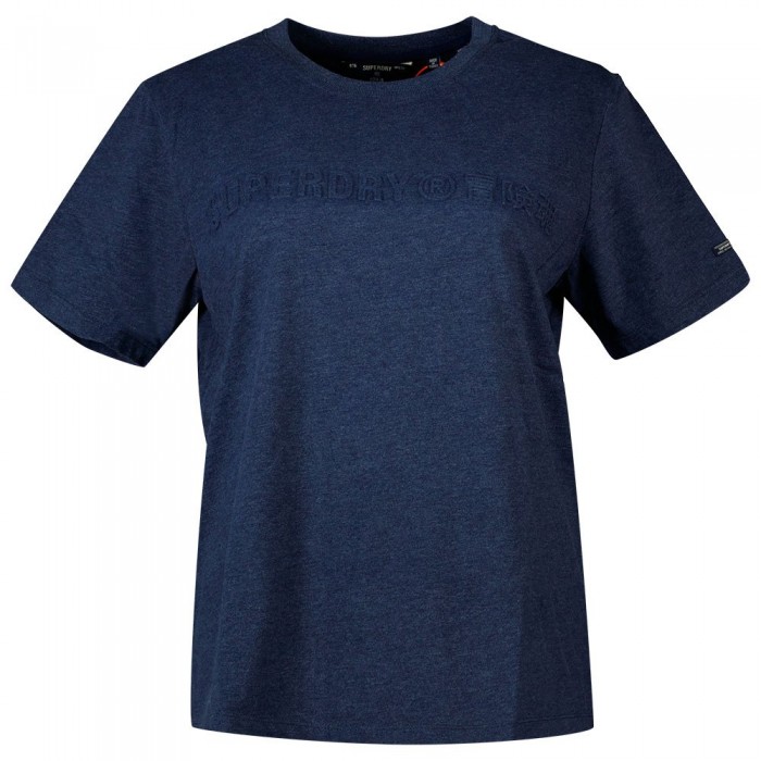 [해외]슈퍼드라이 티셔츠 Vintage Corp 로고 Marl 138902977 Princedom Blue Marl