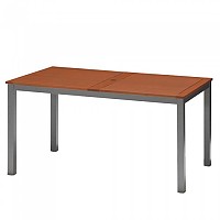 [해외]CHILLVERT FSC 유칼립투스 직사각형 테이블 Napoles 140x79.7x74.4 cm 6138849688 Grey / Wooden