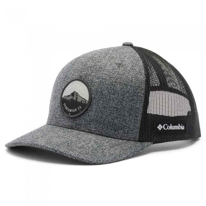 [해외]컬럼비아 Mesh Snapback 모자 6138608352 Grill Heather Mt Hood Circle Patch