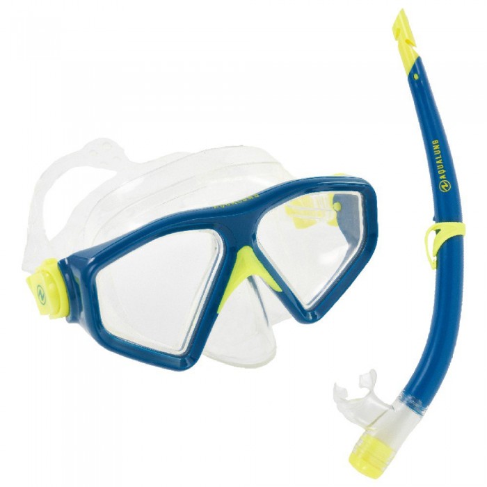 [해외]아쿠아렁 SPORT Saturn Combo Snorkeling Set 10138773558 Blue / Yellow