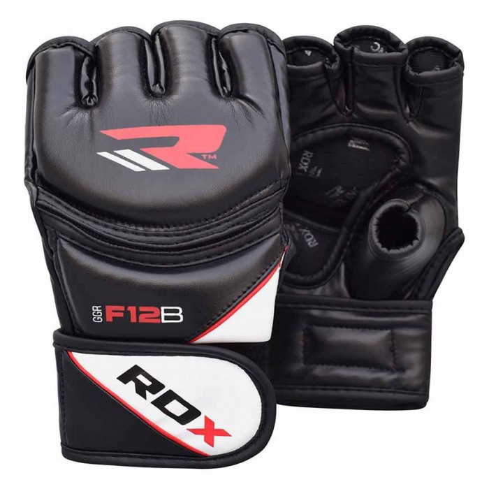 [해외]RDX SPORTS Grappling New Model Ggrf Combat Gloves Refurbished 7139032192 Black