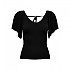 [해외]ONLY Top Leelo 반팔 티셔츠 138610395 black