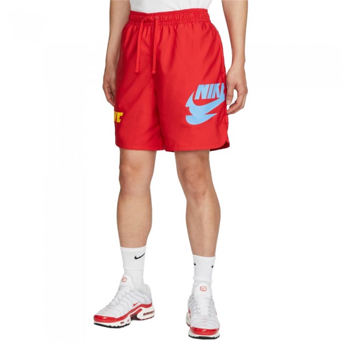 [해외]나이키 Sportswear Sport Essentials+ Woven 반바지 138707885 University Red / White