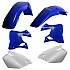 [해외]CEMOTO MX Yamaha YZ125/250 00-01 91146 오토바이 플라스틱 키트 9138938808 White / Blue