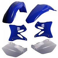 [해외]CEMOTO MX Yamaha YZ125/250 02-05 91147 오토바이 플라스틱 키트 9138938809 White / Blue