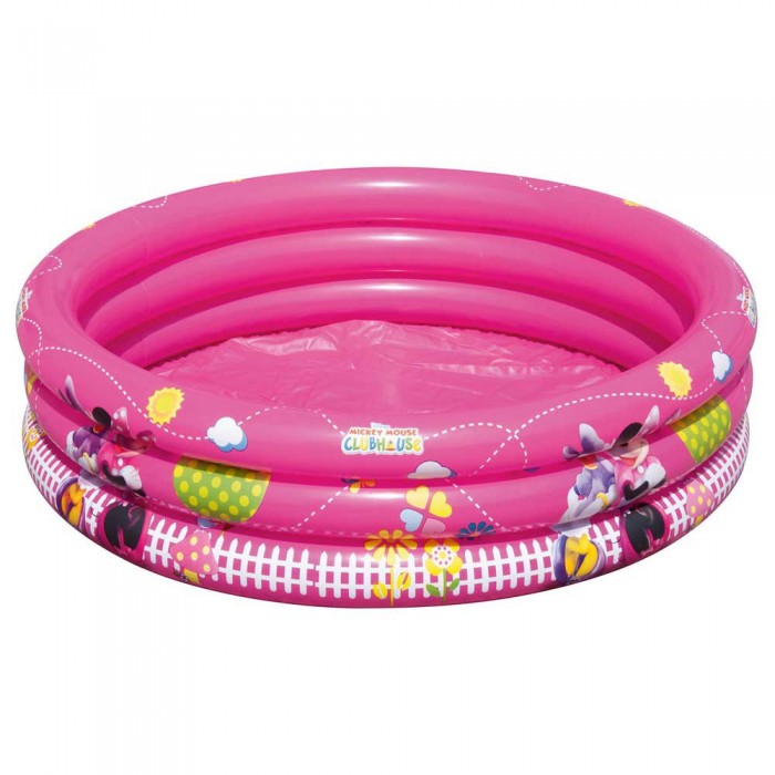 [해외]BESTWAY Minnie Mouse 102x25 cm Round Inflatable Pool 6138995469 Pink