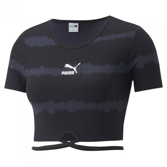 [해외]푸마 SELECT 반팔 티셔츠 Classics Tie Dye 14138503003 Puma Black / Parisian Night