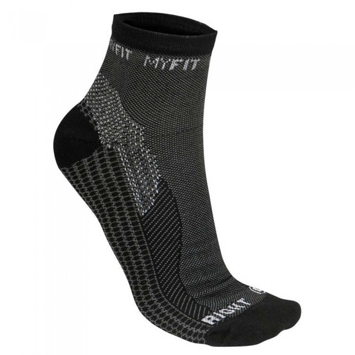 [해외]MYFIT Race Short Socks 14139030897 Black / Grey