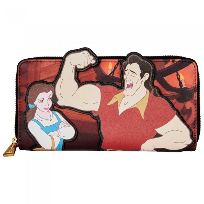 [해외]LOUNGEFLY 지갑 미녀와 야수 Gaston Disney 4139060330 Multicolour