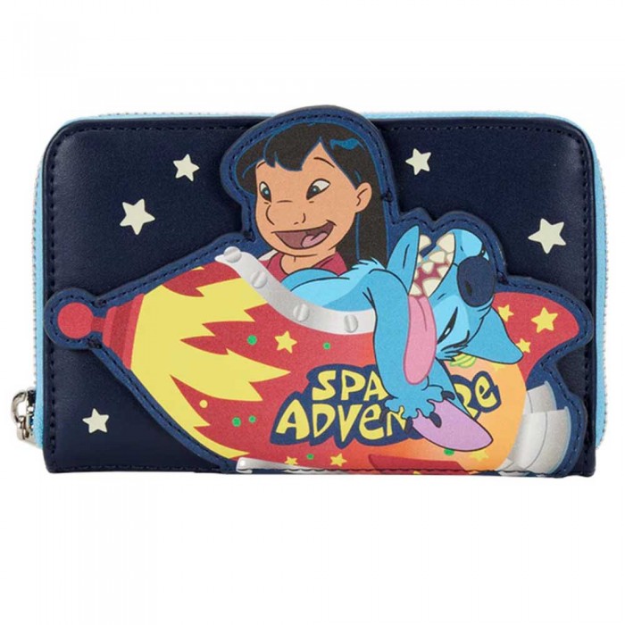 [해외]LOUNGEFLY 지갑 릴로와 Stitch Space Adventure Disney 139060341 Multicolour