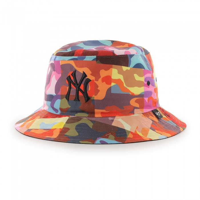 [해외]47 MLB New York Yankees Psychedelic Camo Bucket Hat Psychedelic Camo