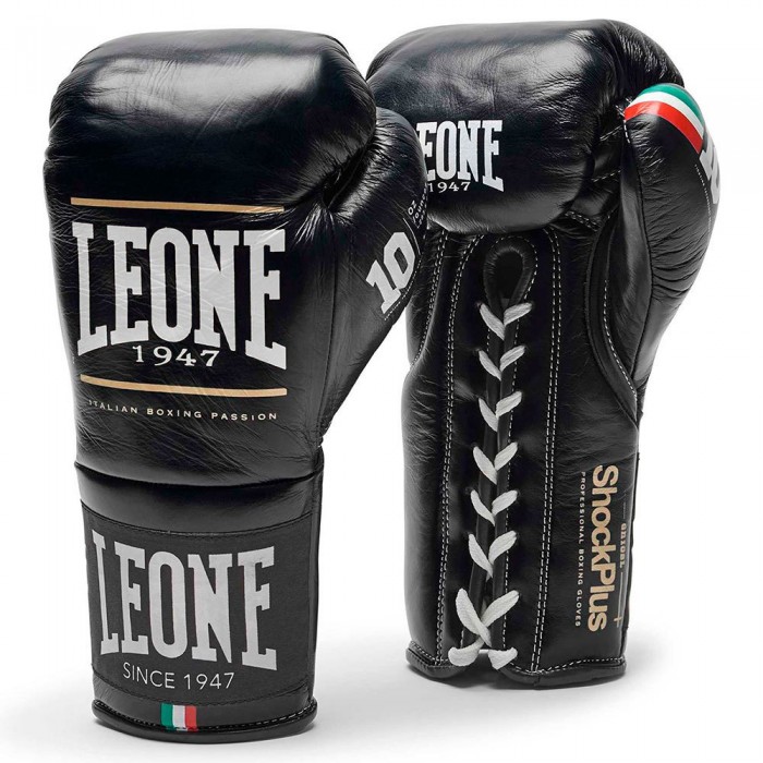 [해외]LEONE1947 Shock Plus Boxing Gloves 7138323634 Black