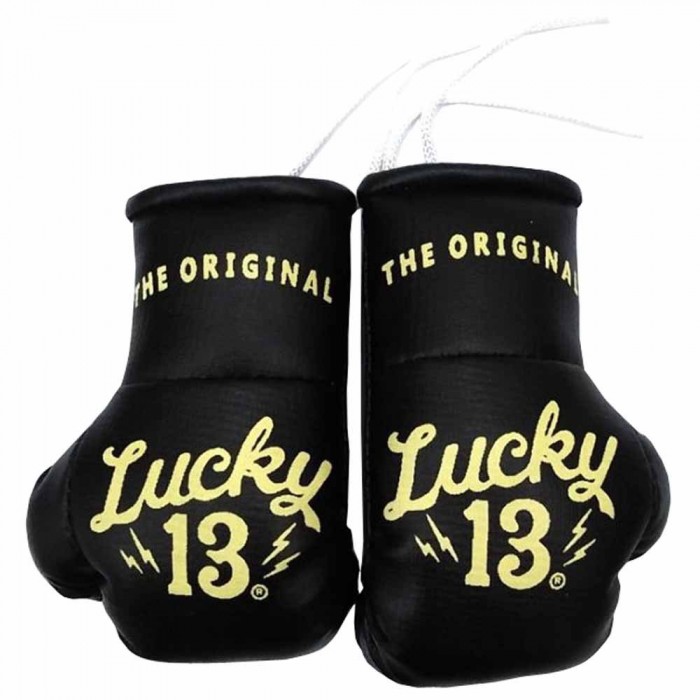 [해외]LUCKY 13 Mini Boxing Gloves Artificial Leather Boxing Gloves 7139009988 Black