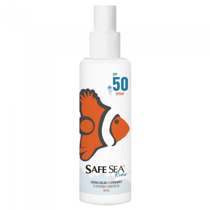 [해외]SAFE SEA SPF50 Junior Ecofriendly Spray Sunscreen 100ml 6138797901 White