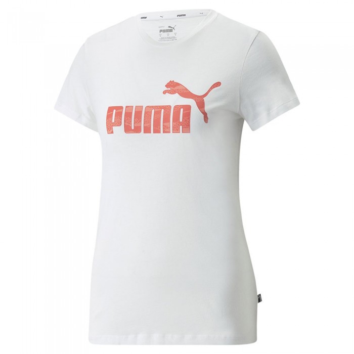 [해외]푸마 Essentials+ Animal 로고 티셔츠 7139002457 Puma White