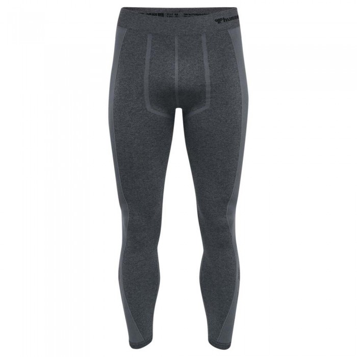 [해외]험멜 Justin Seamless 레깅스 7138649145 Black / Asphalt Melange