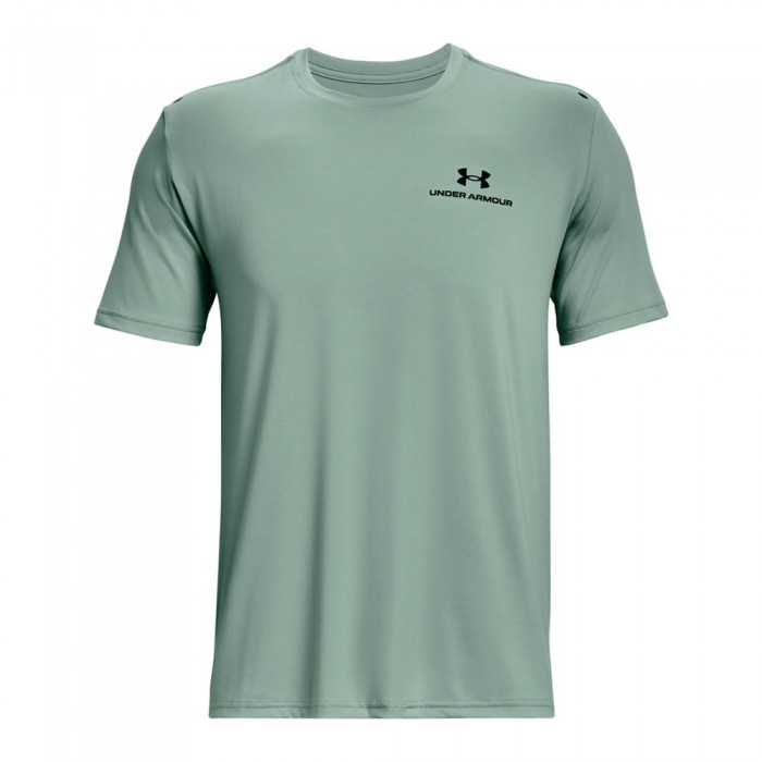 [해외]언더아머 Rush Energy Short Sleeve T-Shirt 7139073772 Opal Green / Black