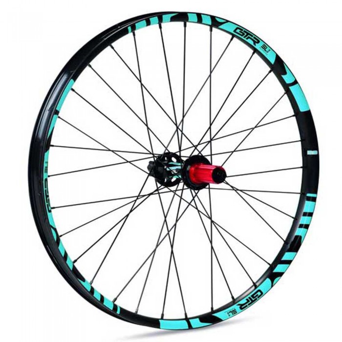 [해외]GTR SL35 E-Bike Boost 27.5´´ 6B Disc Tubeless MTB 뒷바퀴 1139072555 Black / Blue