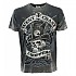 [해외]WEST COAST CHOPPERS Cash Only 반팔 티셔츠 9139013584 Black / Grey