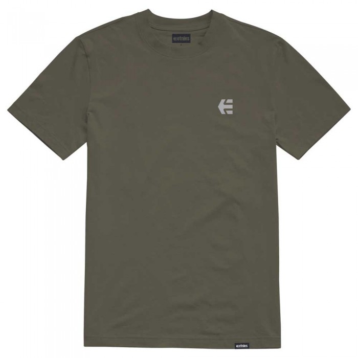 [해외]에트니스 Team Embroidery Short Sleeve T-Shirt 14139052928 Fatigue