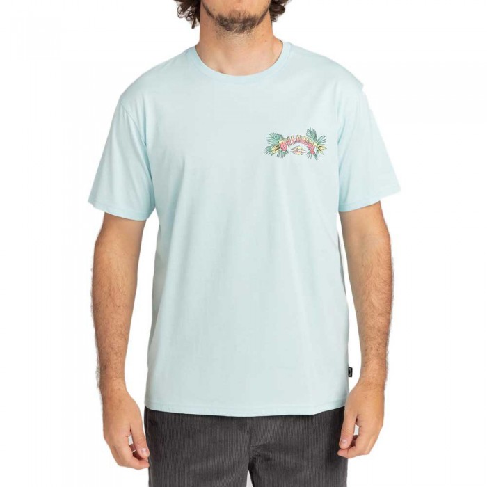 [해외]빌라봉 Croco Dreams Short Sleeve Crew Neck T-Shirt Coastal Blue