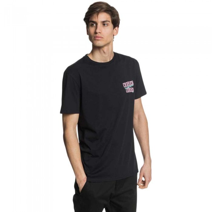 [해외]퀵실버 Vacant Beach Short Sleeve Crew Neck T-Shirt Anthracite / Solid