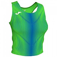 [해외]조마 Olimpia 민소매 티셔츠 스포츠 브라 1137064693 Green Fluor / Royal