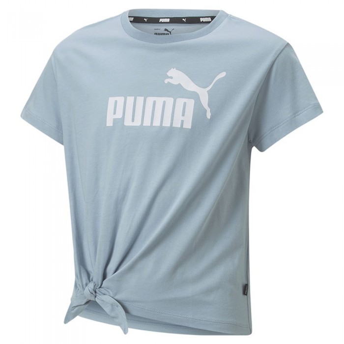 [해외]푸마 티셔츠 Essentials 로고 Knotted 15139002384 Blue Wash