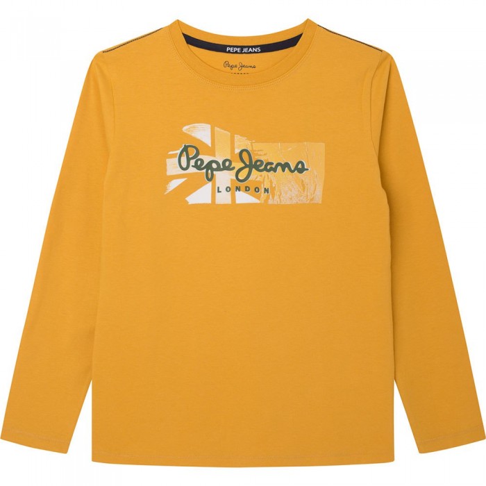 [해외]페페진스 Ramiro Long Sleeve T-Shirt 15139104940 Ochre Yellow