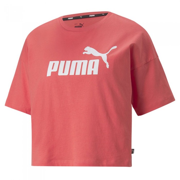 [해외]푸마 Essentials 로고 반팔 티셔츠 7139002386 Salmon